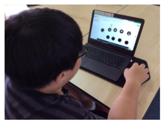meaningful integration of technology to develop language