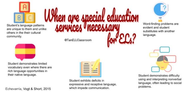 When should we refer ELs to special education